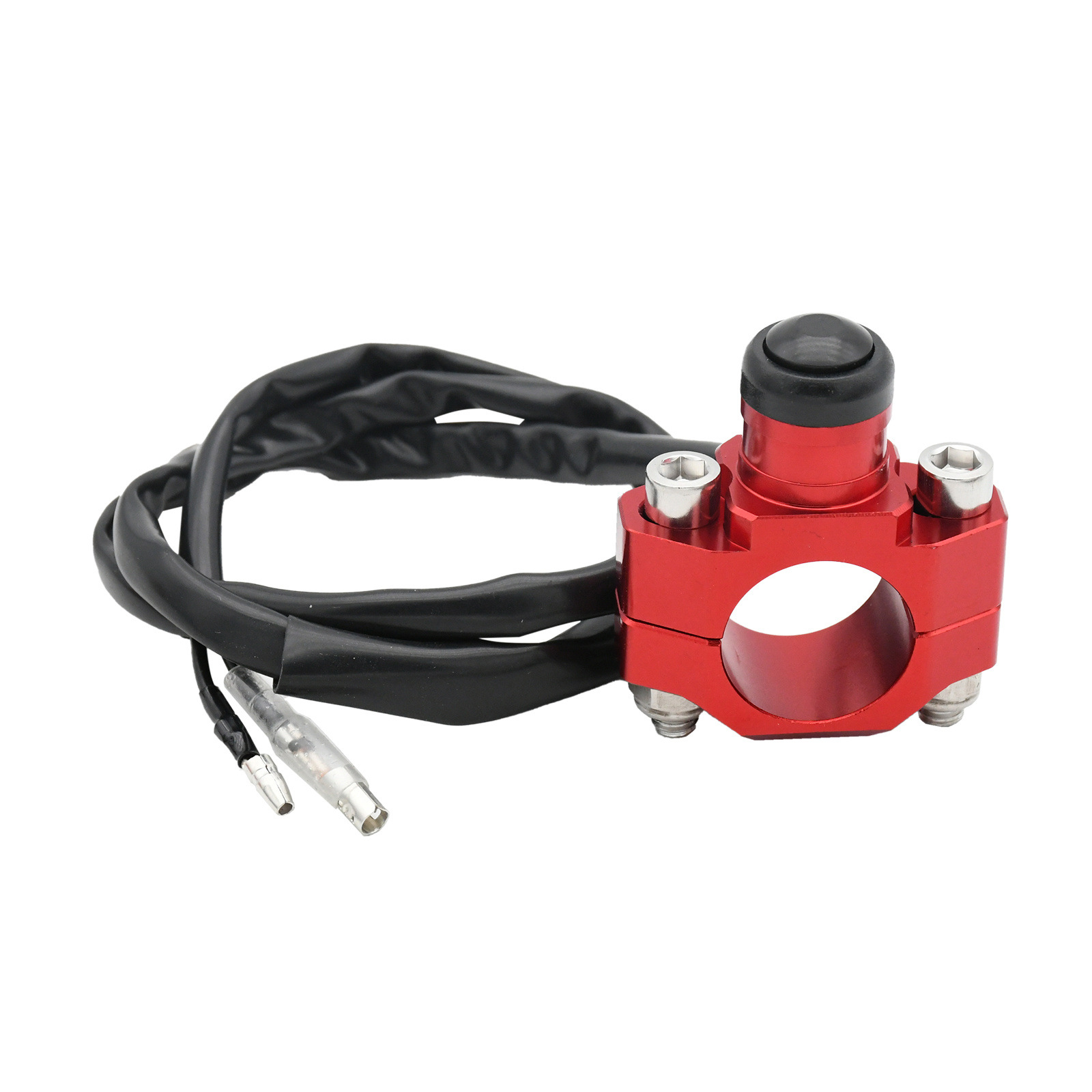 Universal ignition, flameout, and start switch for off-road motorcycles, horn switch, CNC aluminum alloy modification accessory, self-resetting