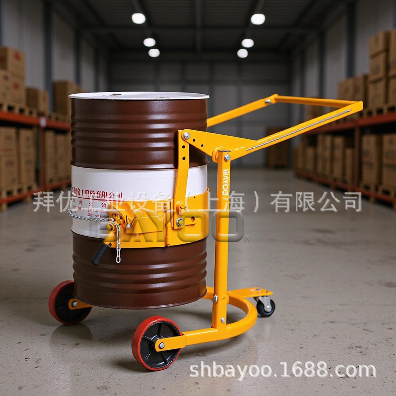 BAYOO/拜优 BHY21000油桶搬运推车,油桶搬运车