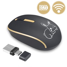 適用微軟Surface精巧鼠Type c無線鼠標USB雙接口鼠標鍵盤跨境批發