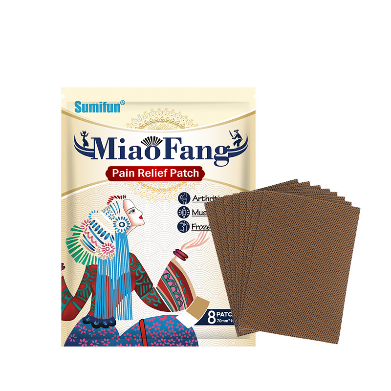 pain Sumifun herbal relief patch for cervical spondylosis, shoulder discomfort, and lumbar disc discomfort K17          omt,    omt_voghion.com