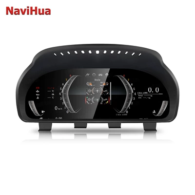 automobile instrument: Instrument Panel with Carplay - bmw-5-series-f10f11f18-2009-2016-without-carplay-function