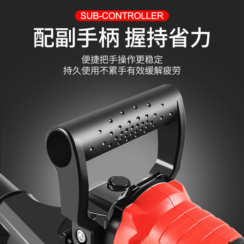 Angle grinder changed to blower powerful small household handheld computer dust blower changed to hair dryer dust collector