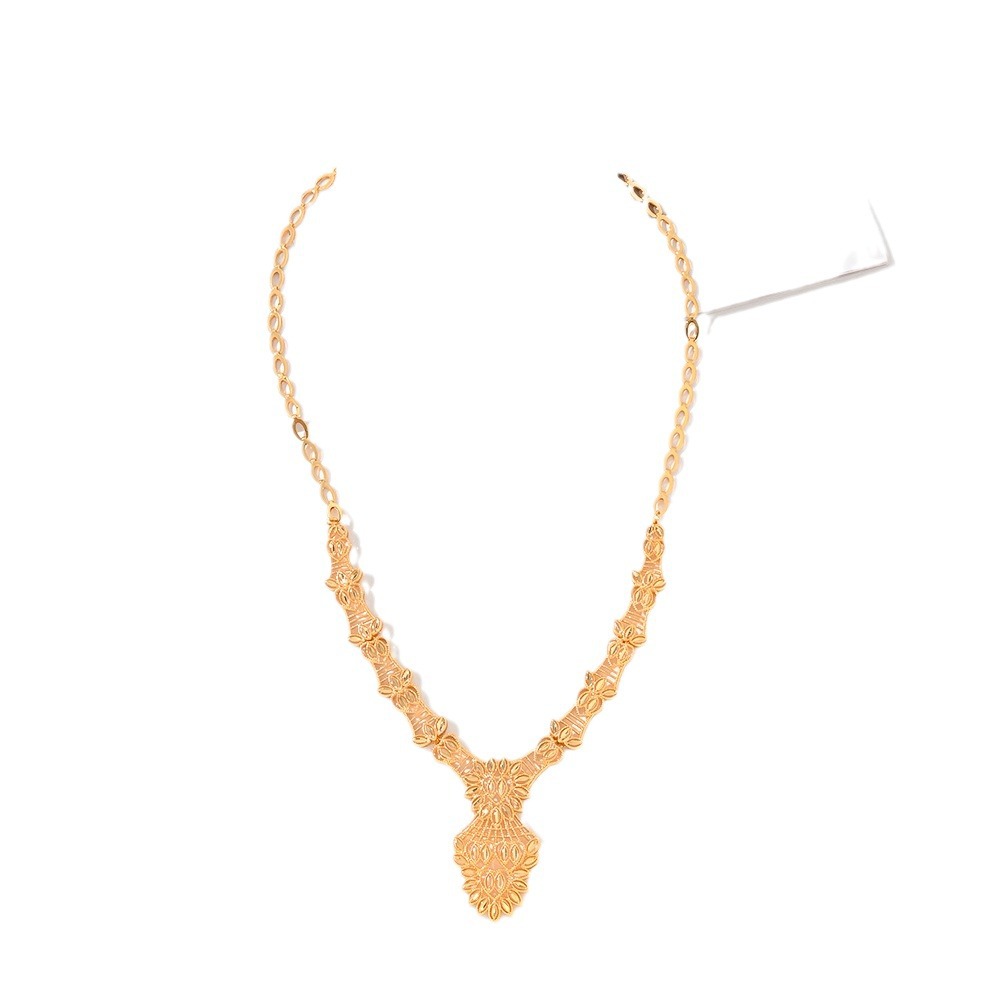 Joyas de moda europeas y americanas, aretes de cobre dorados, pendientes, collares, opciones de comercio electrónico transfronterizo, joyas populares en el Oriente Medio image 6