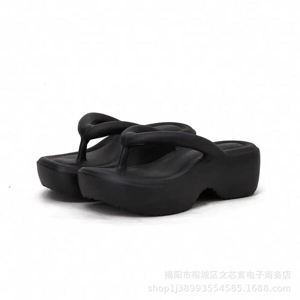 flip flops platform wedge heel