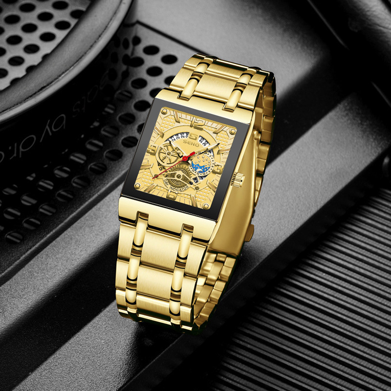 Orologi da uomo, piccoli orologi quadrati, orologi da uomo luminosi, orologi in lega, orologi da uomo, orologi al quarzo cavi_voghion.com