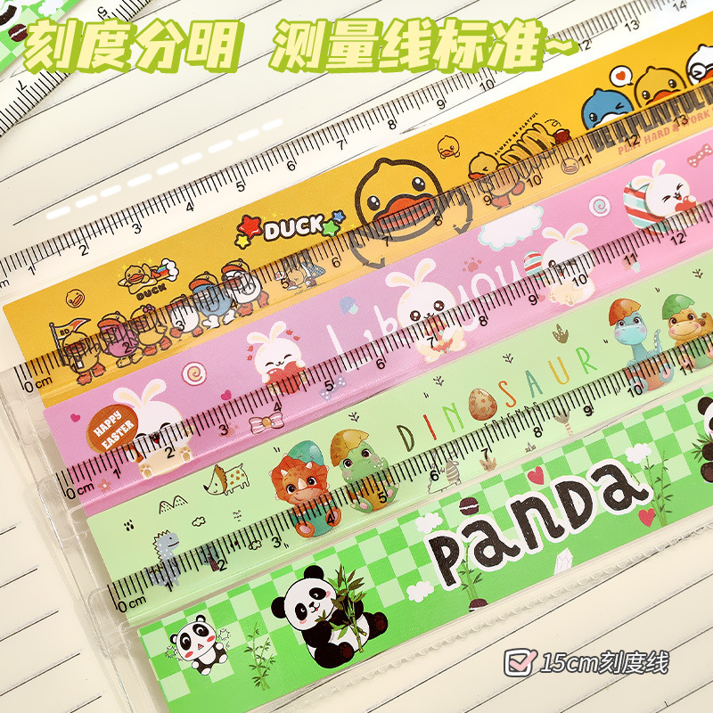 漫画定規高価値 15cm 波プラスチック定規学生かわいい描画測定ツール小さなギフト卸売|undefined