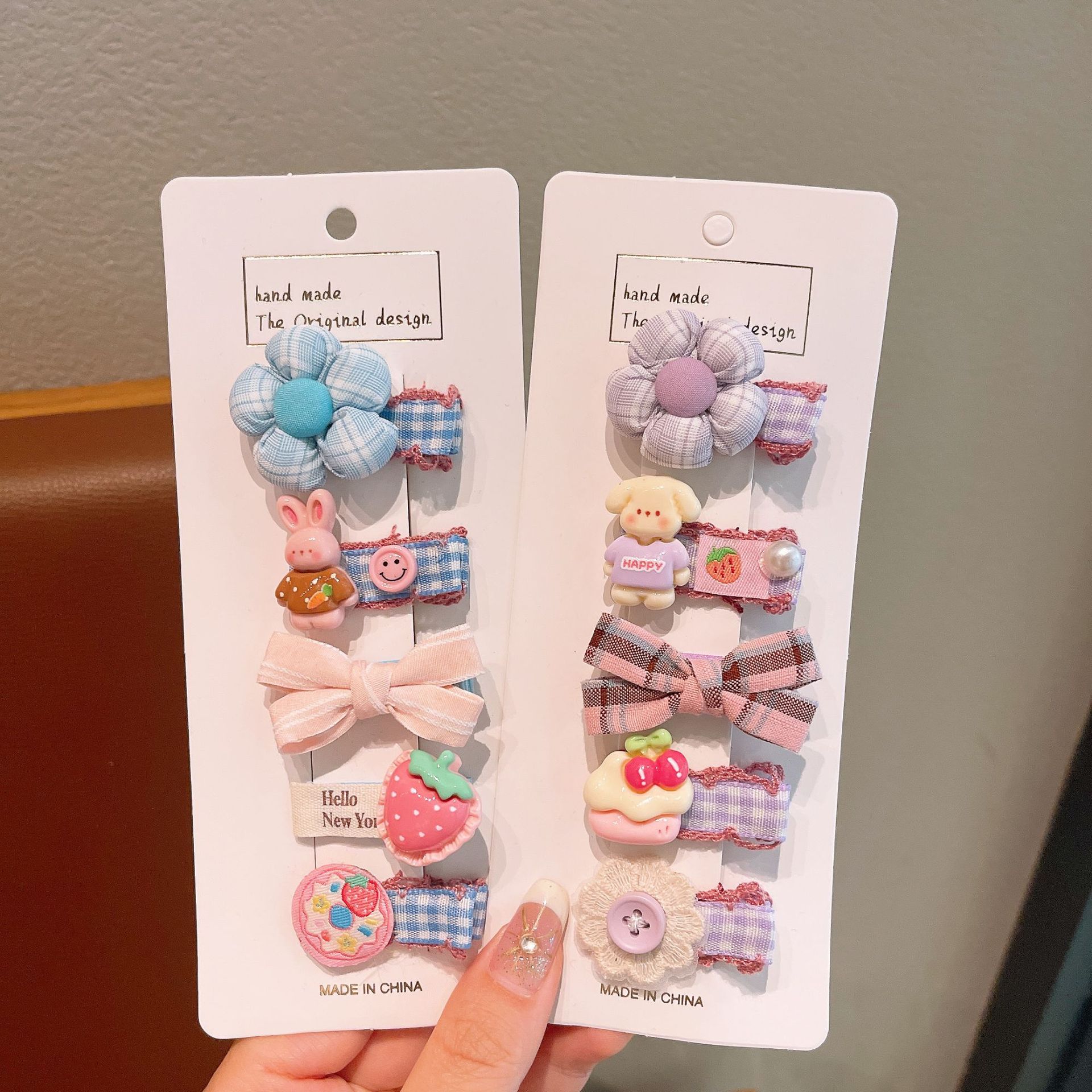 Nuevo pequeño botón de metal perfumado para niños anillo de cabello personalidad widgets niñas atar cabello cuerdas de cabello adornamientos para el cabello