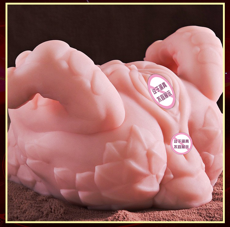 Jiuai Airplane Cup Male Masturbator, Irregular Big Butt Half-Body Doll, TPE, Manual, Flesh — detail image 41
