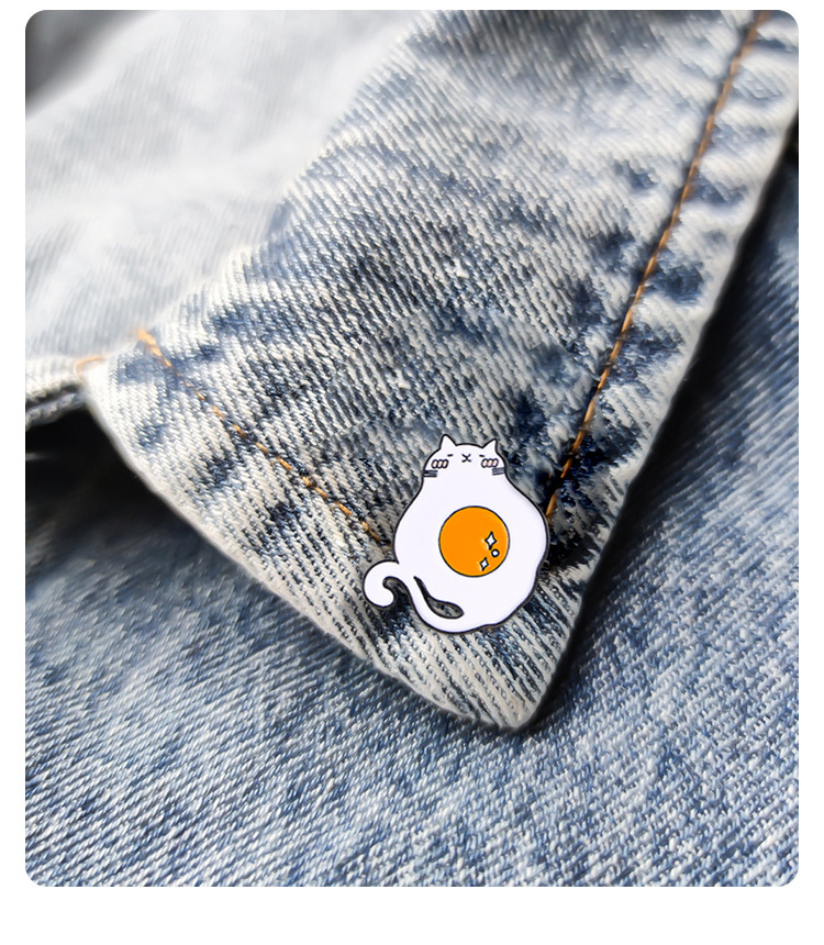 11g Weight Brooches Classification Holiday, Daily Occasion Alloy Material Animal Pattern Unisex Gender Enamel Design Cartoon Style, Sweet Style Cartoon Style Sweet Pin Animal Alloy Enamel Unisex Brooches 8