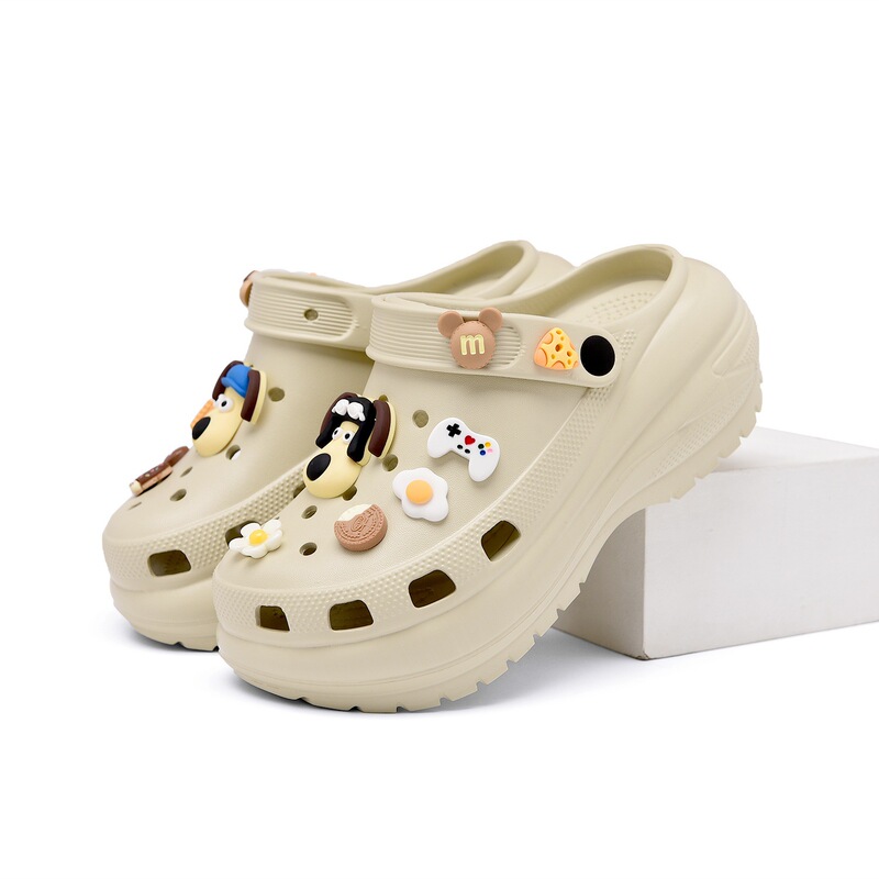 Thick-Soled Clogs for Women, Summer Outdoor Wear, 2025 New Model, Eva Beach and Seaside Closed-Toe Slippers for Women Thick-Soled Clogs for Women, Summer Outdoor Wear, 2025 New Model, Eva Beach and Seaside Closed-Toe Slippers for Women