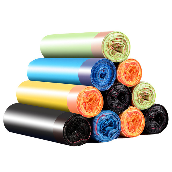 Handheld black automatic disposable garbage bag for home use