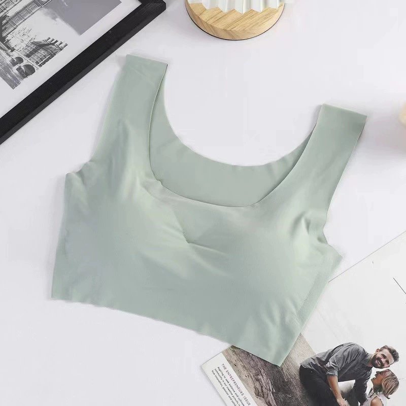 Sports Bra Japanese-style Wireless Yoga Bralette, Seamless Soft Support, Sizes S–XXL