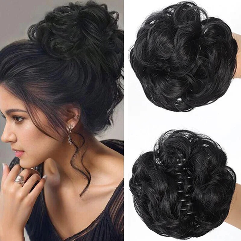 Messy Curly Bun Hair Clip Style Bun Hair Ring Hair Extension Donut Bun High Temperature Fiber Wig Wholesale from Manufacturer Messy Curly Bun Hair Clip Style Bun Hair Ring Hair Extension Donut Bun High Temperature Fiber Wig Wholesale from Manufacturer
