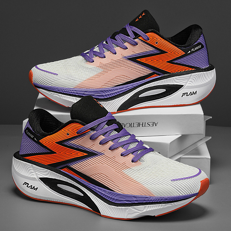 ドロップシッピング Feiran 3 プロマラソンランニングシューズカーボンプレートレーシングランニングシューズ衝撃吸収スポーツソフトソールトレーニングシューズ|undefined