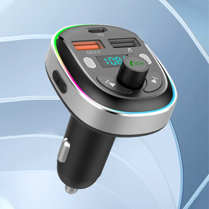 Новое автомобильное зарядное устройство Pinmi Bluetooth FM-передатчик автомобильное зарядное устройство PD30W автомобильное зарядное устройство MP3 QC3.0 Bluetooth