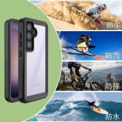 水泳屋外サムスンs 24携帯電話防水カバーサムスンシリーズの転倒防止防水携帯ケース卸売りを適用する