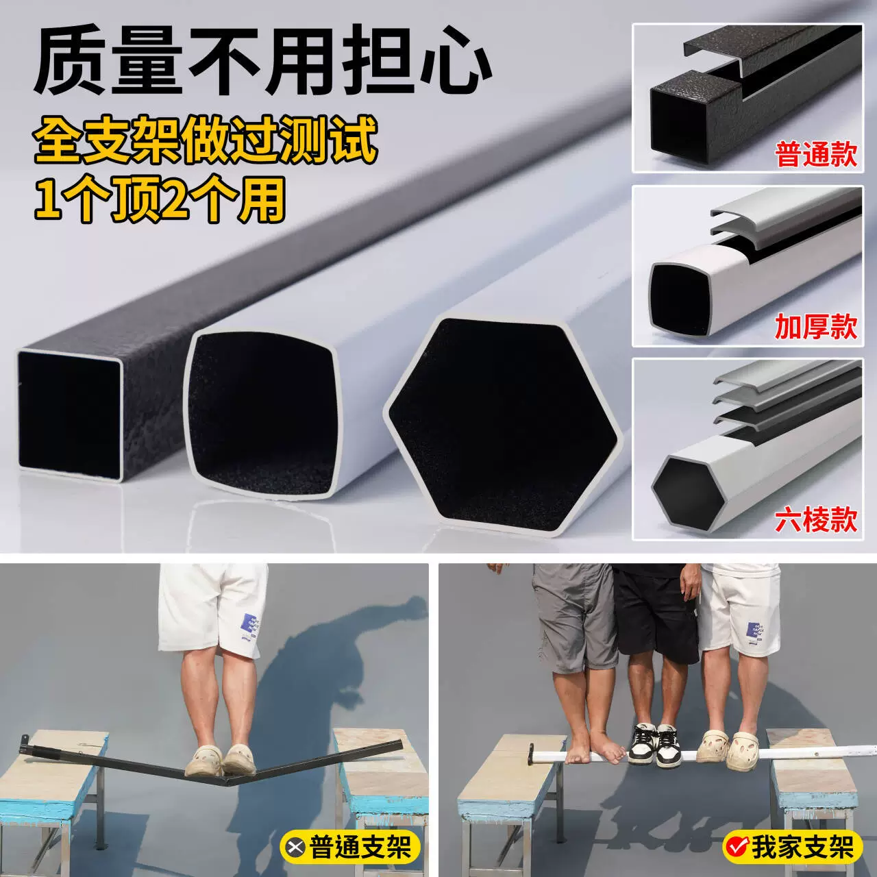 ✅ Четырехногая непромокаемая палатка, тент для уличного киоска, большой четырехугольный зонт, телескопический утолщенный тент, складной навес.