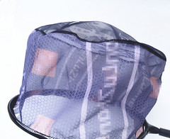 Manufacturer's dense eye integrated non-folding net head gray dense eye copy net small fish crucian carp net pocket fishing net fishing net