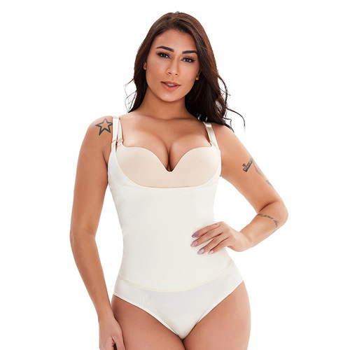 BodyShaping Latex Cross-border Rubber Bodysuit with Triangular Opening, Body-hugging Abdominal Support Bandage Shaping Dress