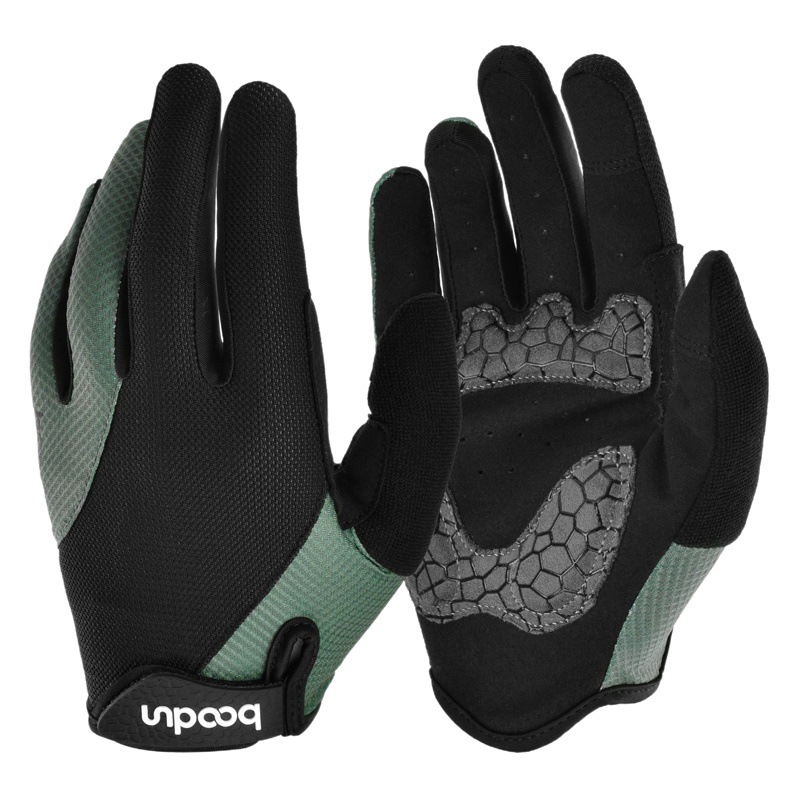 Boton Sports New 1441 Long Finger Riding Gloves Outdoor Bicycle Non-slip Foam Shock Absorbing Riding Gloves