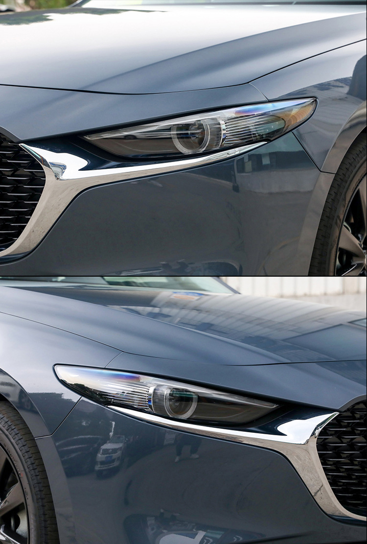 Suitable for 20-22 Mazda 3 Angkesaila headlight cover new horse 3 headlight lamp cover lamp housing lamp surface