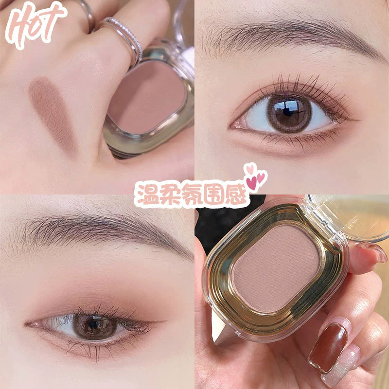Монохромные тени для век (FAICCIA) Nude Matte, низкая насыщенность табачной пудры, множество оттенков