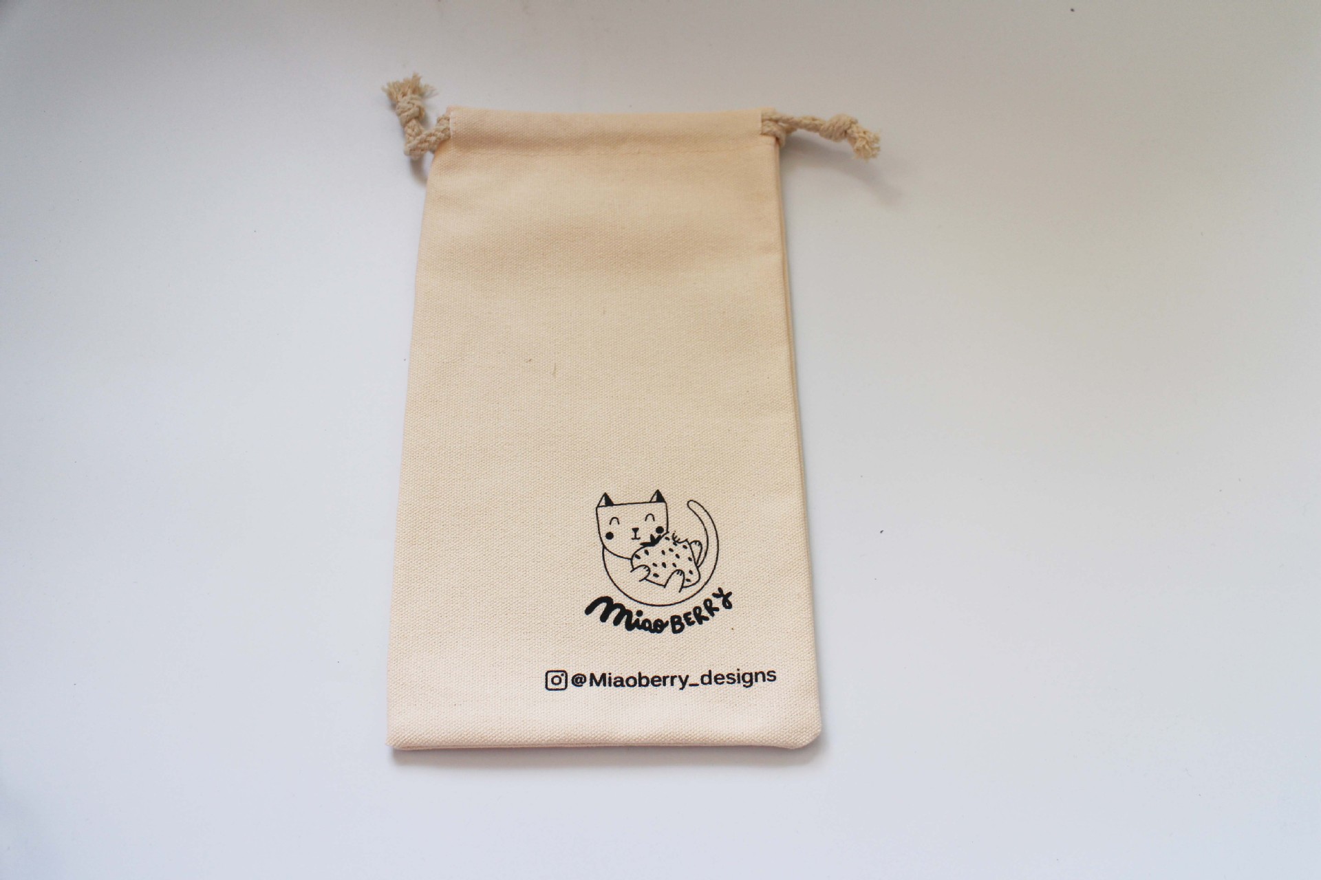 logo订制 饰品包装棉布抽绳袋 小棉麻袋 环保棉麻束口袋 帆布袋
