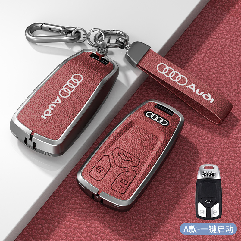 Type a smart volcanic red zinc alloy shell + hardware bracelet