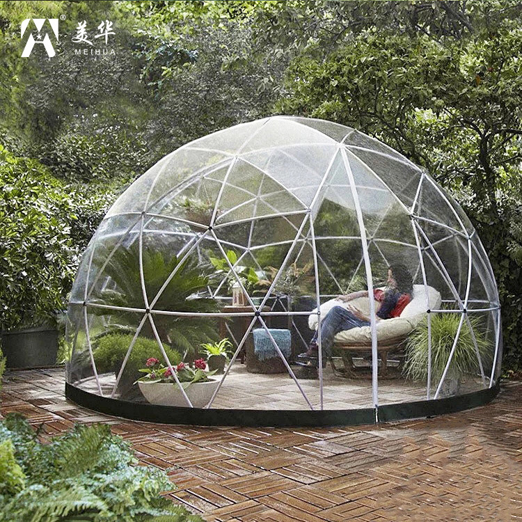 Fábrica al por mayor Comercio exterior ABS portátil esférica habitación estrellada Sala transparente comedor bar móvil jardín casa