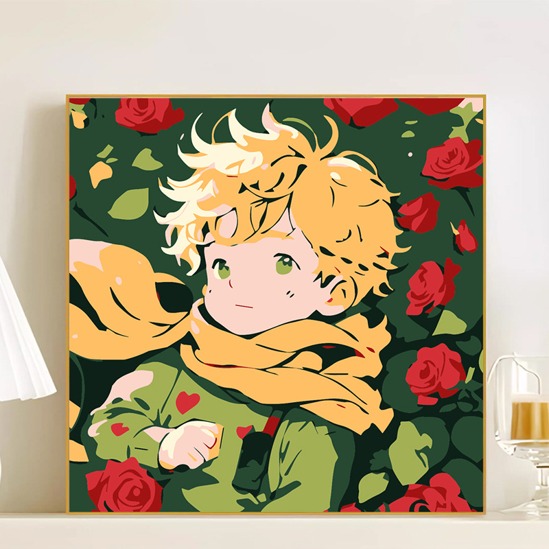 LL068 / 20*20CM(画笔+颜料+绷好内框）