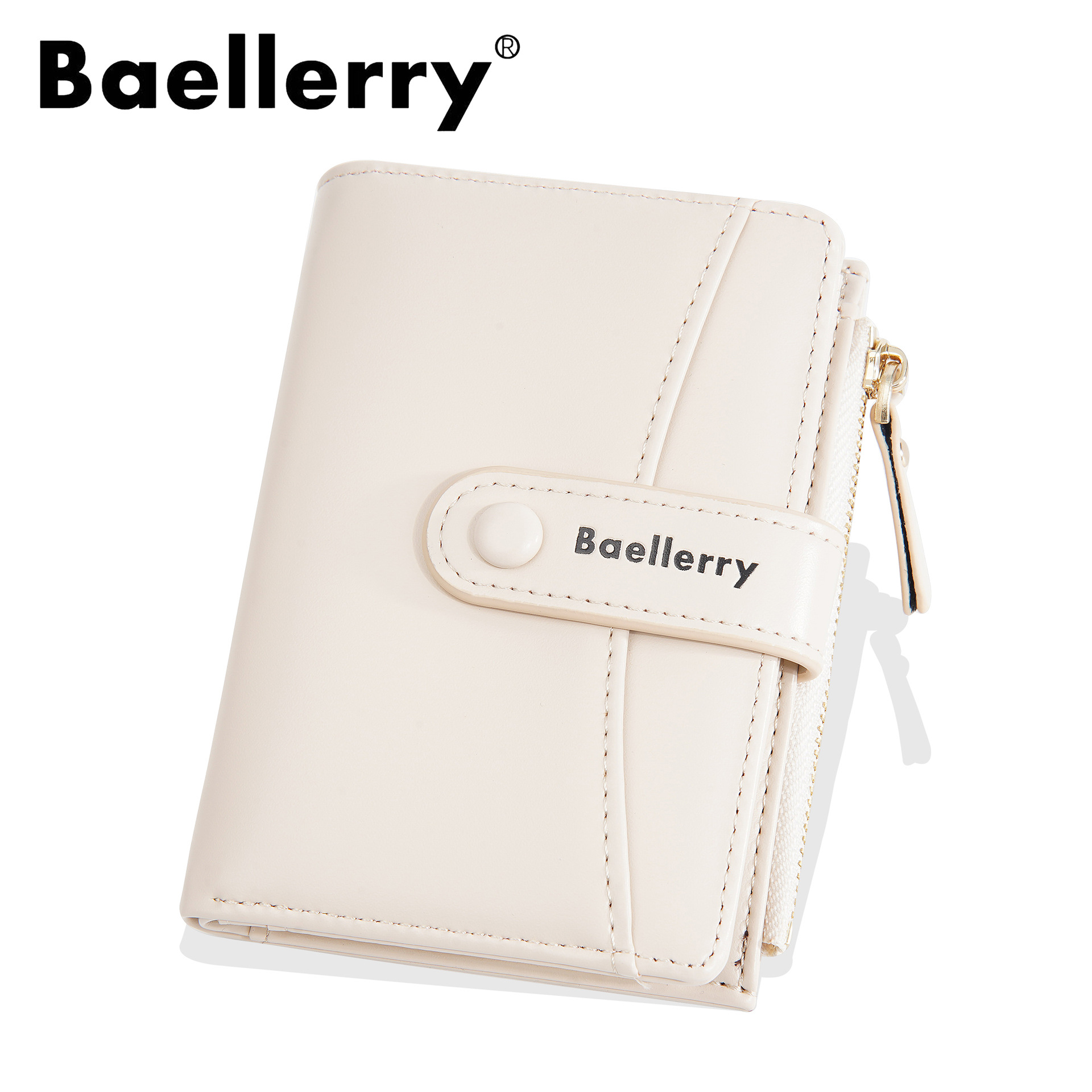 新款女士钱包短款跨境日韩大容量钱夹多卡位高级感零钱包卡包一体