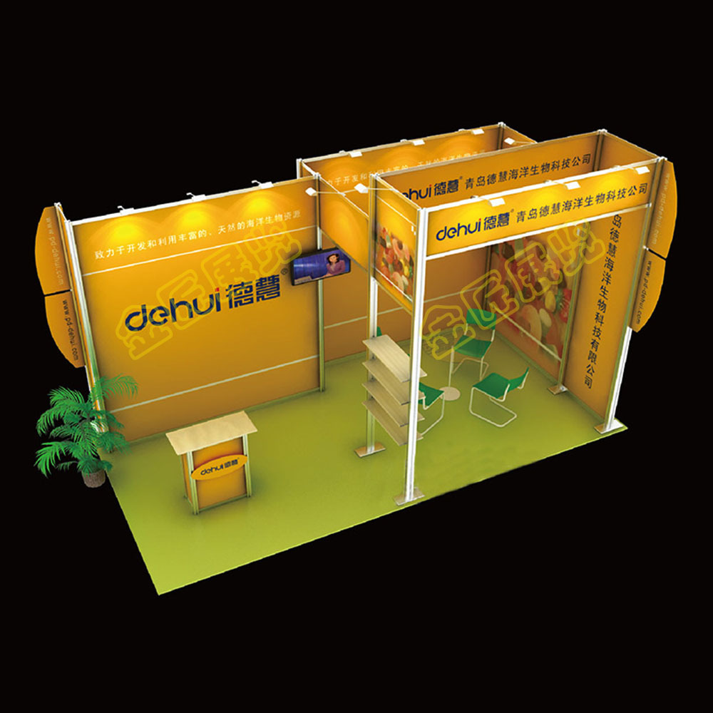 金匠展会参展拉杆箱打包 方便国内外参展便携展位