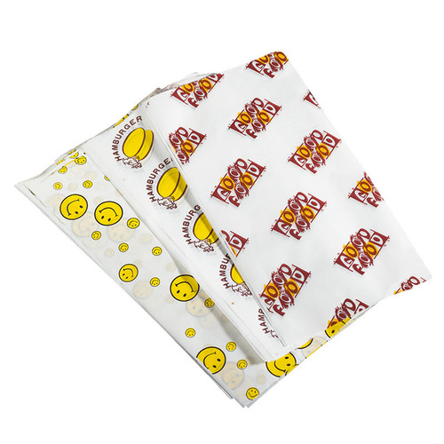 Sandwich wrap paper, disposable, oil-absorbent, oil-proof, non-stick, hamburger bread baking tray paper, silicone oil paper, wholesale
