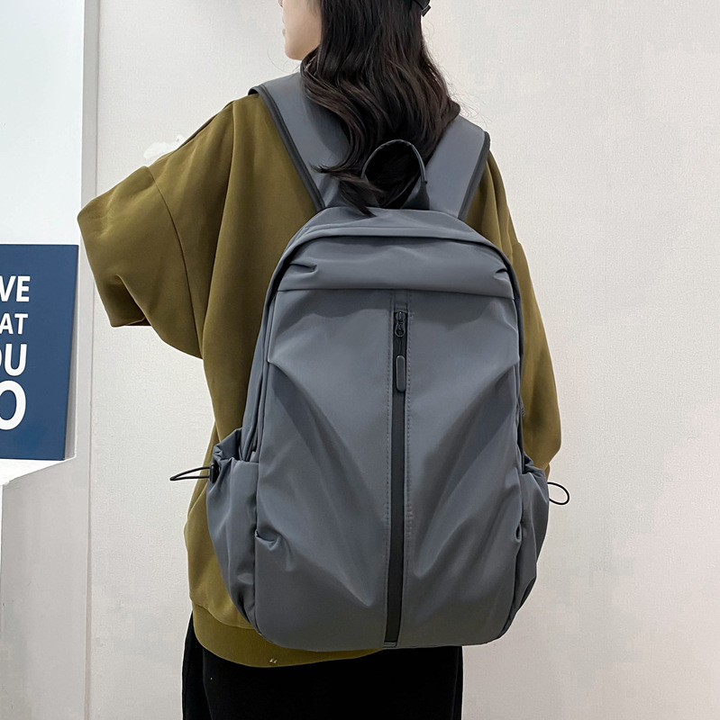 Lässiger Rucksack, große Reise-Computertasche, High-End-Gefühl für Herren, einfacher Rucksack für das Pendeln zur Arbeit_voghion.com