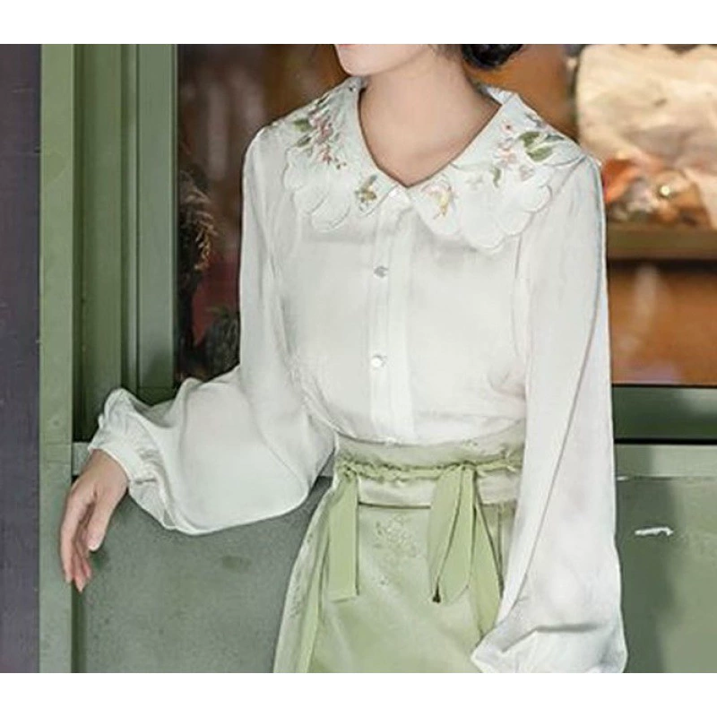 Spring autumn Hanfu, set, 2023