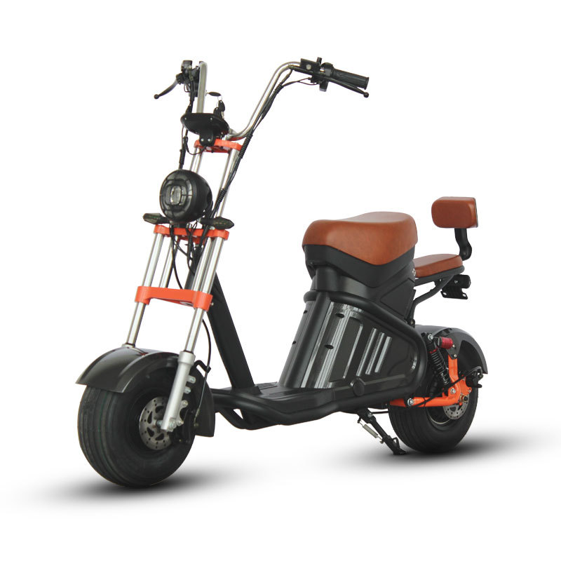 Eec Dot Adult Scooter Two-Wheeled Motorcycle Harley Electric Car National Standard M3 Cross-Border Overseas Warehouse Straight Hair