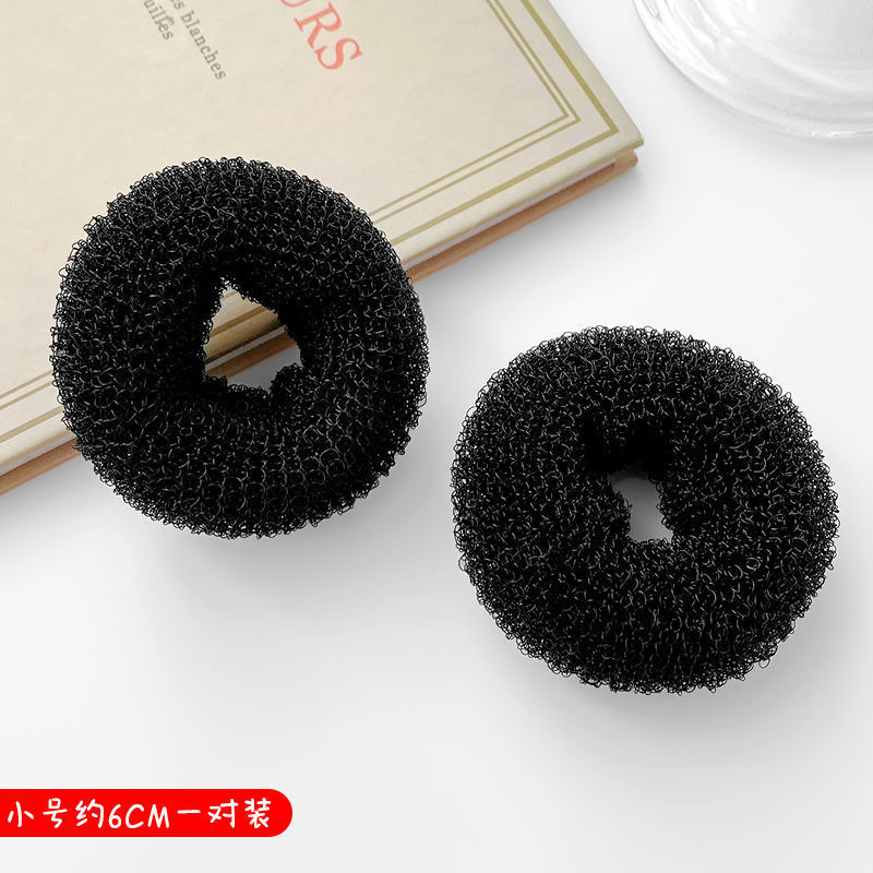 Cabeza de bola de los niños anillo de pelo Pelo de las niñas updo artefacto tocado de bebé donut rizador de pelo niña peluca accesorios para el cabello