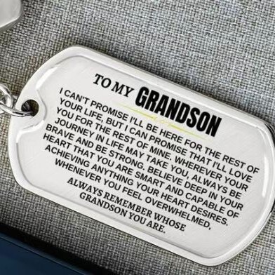 Cross-border best-selling commemorative gift idea for sons, daughters, and granddaughters: military-style stainless steel resin keychain Cross-border best-selling commemorative gift idea for sons, daughters, and granddaughters: military-style stainless steel resin keychain