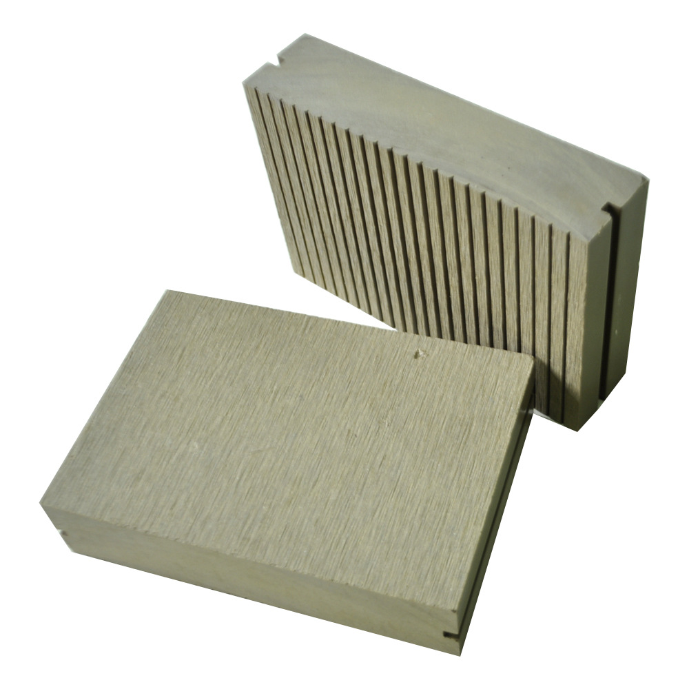 Madera plástico WPC piso generación sólido 145*35 protección del medio ambiente plástico material de madera jardín al aire libre decoración tablero anti-corrosión madera
