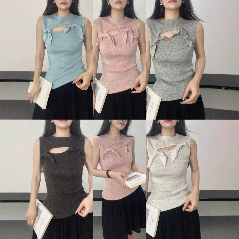 Zhirou New Autumn Style Skin-Friendly Sheep Wool Pullover Knitwear Slim Fit Cut Out Strap Bottoming Shirt for Women 88163 Zhirou New Autumn Style Skin-Friendly Sheep Wool Pullover Knitwear Slim Fit Cut Out Strap Bottoming Shirt for Women 88163