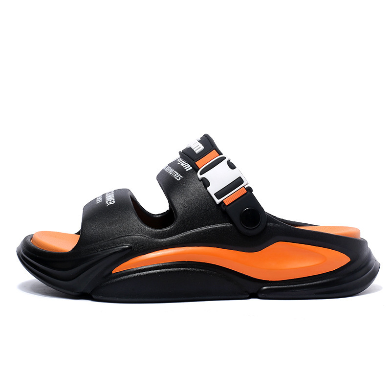 Sandalias y pantuflas transfronterizas para hombre 2025 verano nuevo ocio ligero deportes al aire libre río río río vadeo pareja zapatillas de playa