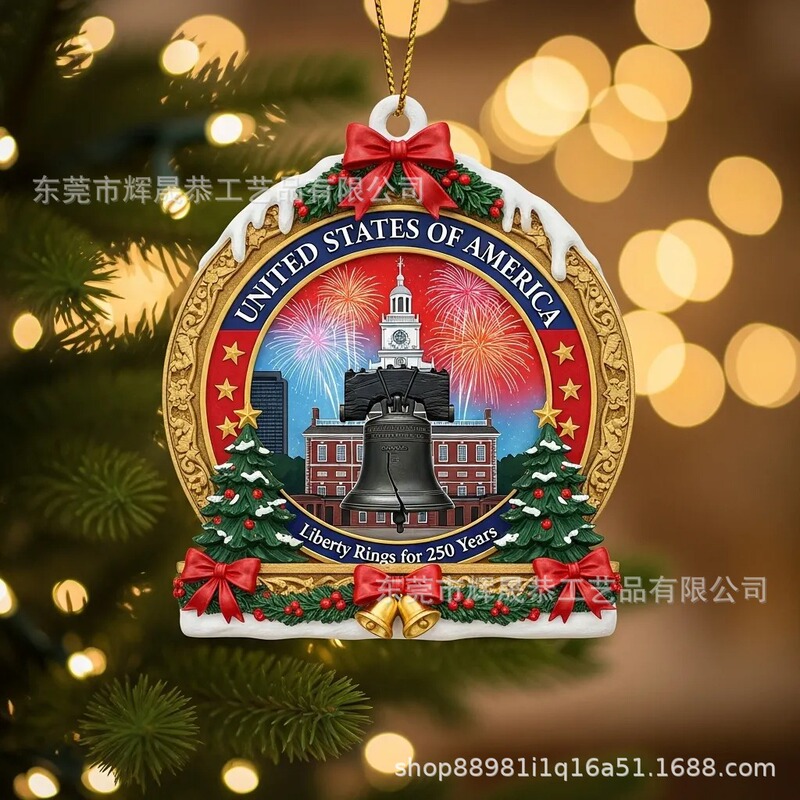 250th USA Commemorative Ornaments美国建国250周年纪念饰品|undefined