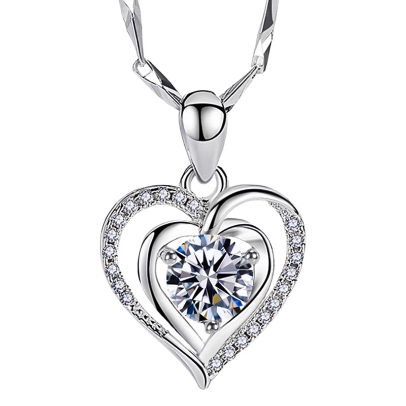 K-Style of Romance, Sweet Confession Pendant for Women, Meeting Heart-Warming Heart Pendant, Creative Gift 520 for Girlfriend