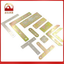 现货供应加厚冷轧钢角码角铁90度直角固定器层板托TL型家具连接件