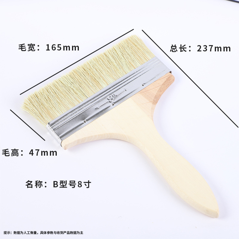 cepillo de pelo industrial cepillo de pintura cepillo de pegamento doméstico cepillo de pintura de pelo suave cepillo de pelo de cerdo cepillo de madera cepillo de barbacoa