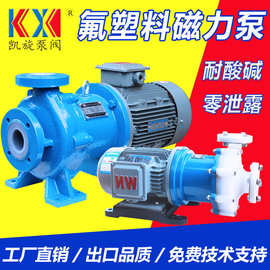氟塑料磁力泵 硫酸输送泵 耐腐蚀化工卸料泵 四氟磁力泵厂家