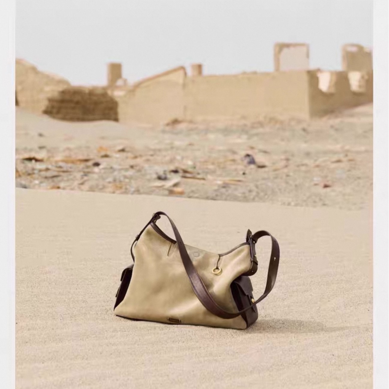 【ジャン・チーミンと同じスタイル】Songmont 山下裕松 トラベルホーボーバッグ 大容量 クロスボディ パソコンバッグ