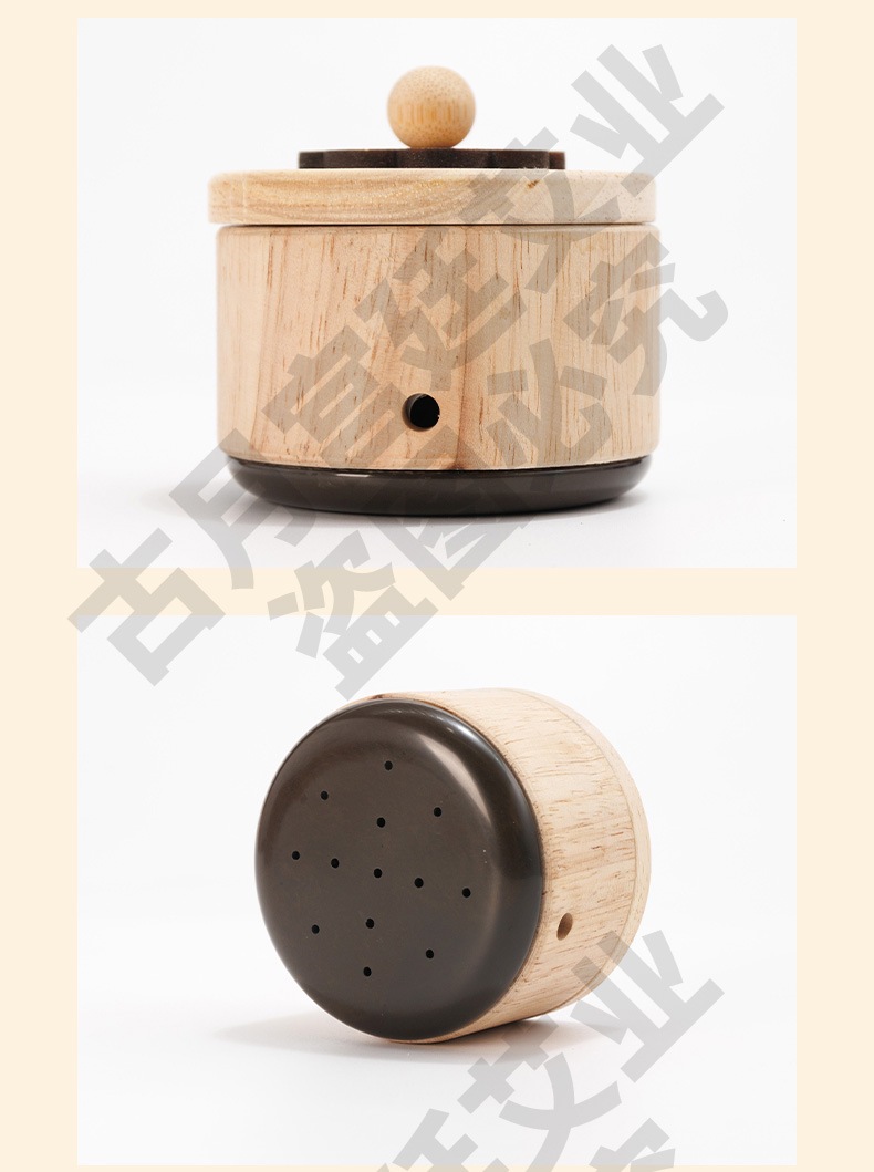 Bian Stone Facial Moxibustion Box with Safflower Moxa Sticks Warm Massage Cup for Home Body Care preparation