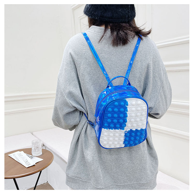 Silicone Backpack Children Decompression Toy Bag Children's Trend Backpack display picture 6