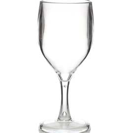 红酒杯高透明亚克力PC食用级塑料防摔耐高温高脚杯KTV香槟杯葡萄